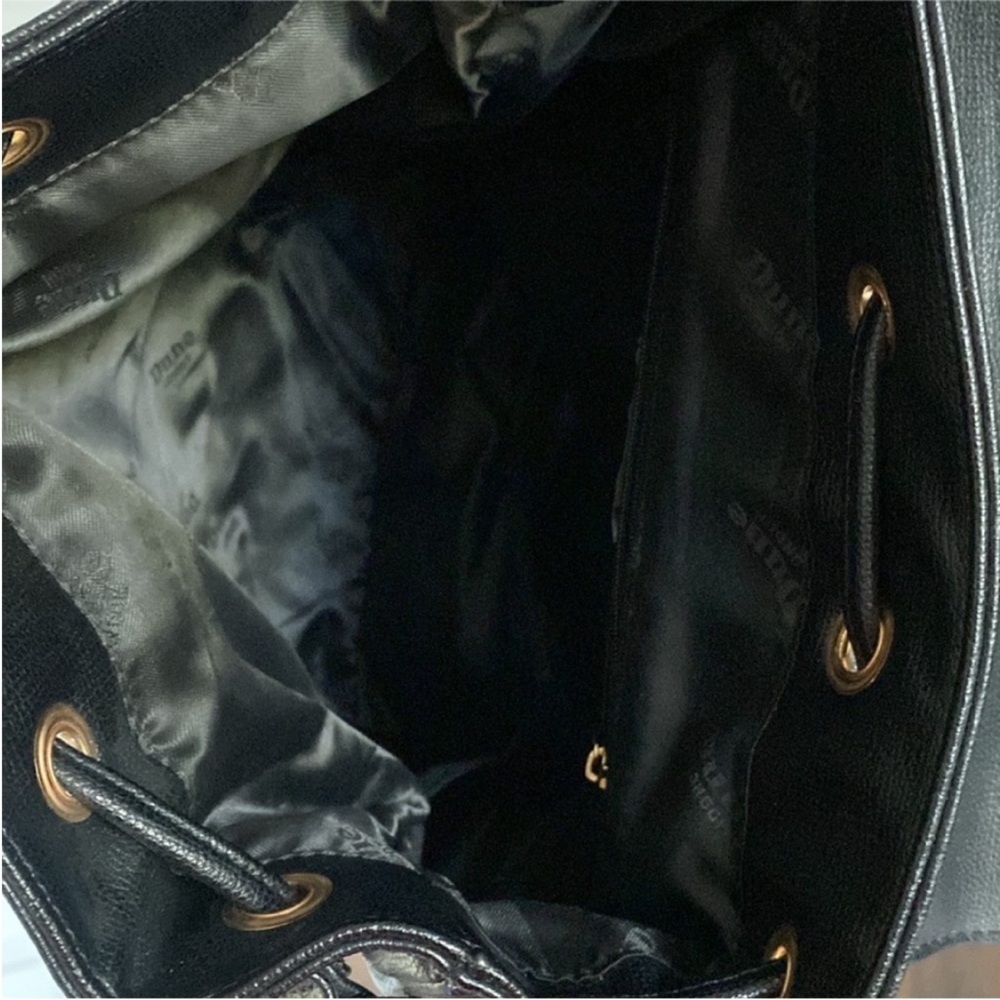 Dune London Backpack Black Leopard Accent - Picture 8 of 14